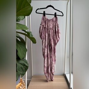 ARTISAN MADE | Pink Boho Haram Pants Lightly Cropped OS